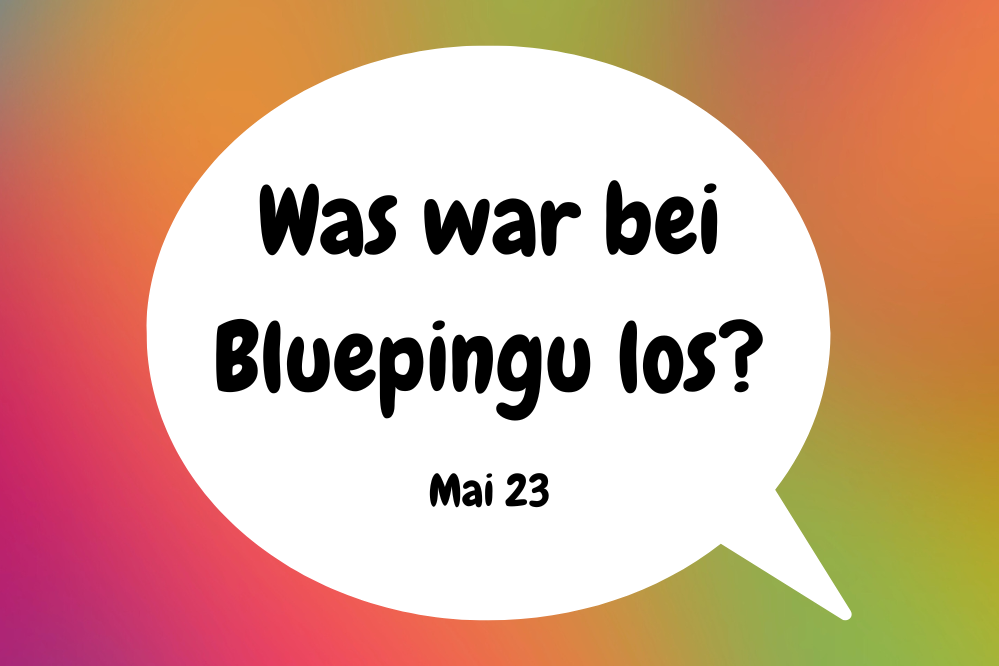 Die Bluepingu-Highlights im Mai
